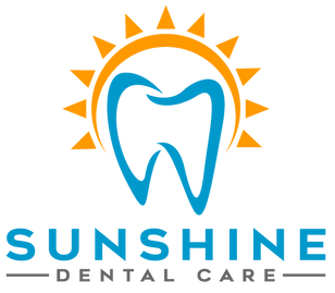Sunshine Dental Care logo of a tooth and sun